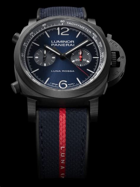 panerai luminor luna rossa chrono carbotech